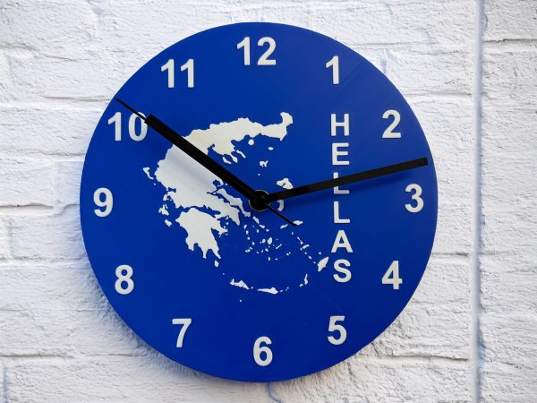 Wanduhr Hellas